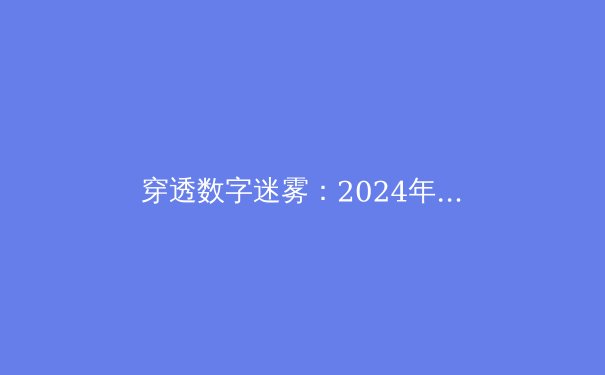 穿透数字迷雾：2024年全球VPN技术演进与合规使用深度指南 - 4